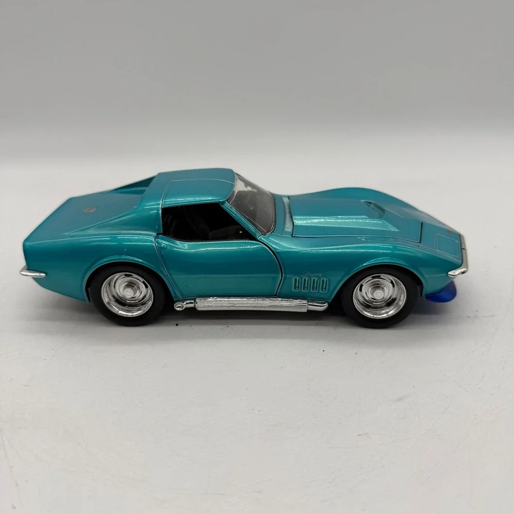 Jada 96799 Bigtime Muscle‎ 1/24 Aqua 1969 Corvette Stingray ZL-1 Die-Cast Car